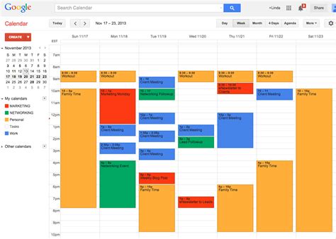googgle calendar